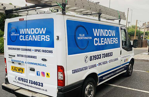 Commercial window cleaners