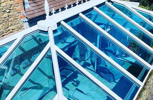 Conservatory cleaning