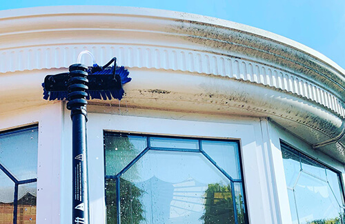 Fascia and soffit cleaning